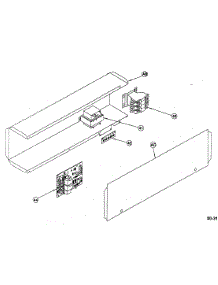 Control Panel parts for Icp Heating Cooling Combined Unit PGMD30G0608 from AppliancePartsPros.com