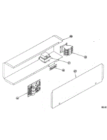 Control Panel parts for Icp Heating Cooling Combined Unit PGMD36G0608 from AppliancePartsPros.com