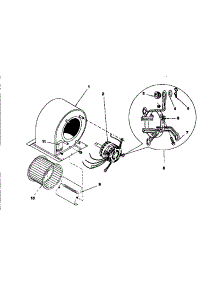 Replacement, Blower - All Models parts for Icp Heating Cooling Combined Unit PGMD36H090A from AppliancePartsPros.com