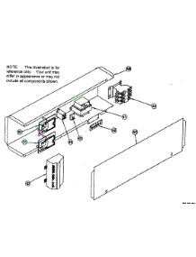 Control Panel parts for Icp Heating Cooling Combined Unit PGMD42G115 from AppliancePartsPros.com