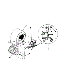 Replacement, Blower - All Models parts for Icp Heating Cooling Combined Unit PGMD47H135A from AppliancePartsPros.com