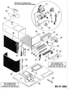 Inside View parts for Icp Heating Cooling Combined Unit PGMD48G0908 from AppliancePartsPros.com