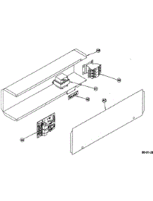Control Panel parts for Icp Heating Cooling Combined Unit PGMD48G0908 from AppliancePartsPros.com