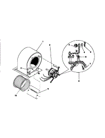 Replacement, Blower-All Models parts for Icp Heating Cooling Combined Unit PGMD60H150A from AppliancePartsPros.com