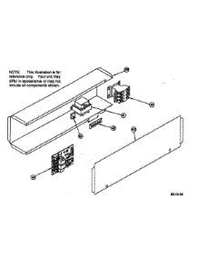 Control Panel parts for Icp Heating Cooling Combined Unit PGME42G0904 from AppliancePartsPros.com