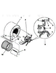 Functional Replacement, Blower parts for Icp Heating Cooling Combined Unit PGMF60F090A from AppliancePartsPros.com