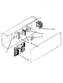 Control Box parts for Icp Heating Cooling Combined Unit PGMG60F150A from AppliancePartsPros.com