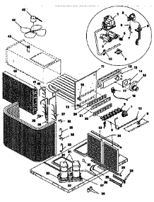 Functional parts for Icp Heating Cooling Combined Unit PGMG75F150A from AppliancePartsPros.com