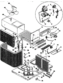 Functional parts for Icp Heating Cooling Combined Unit PGMG75H115A from AppliancePartsPros.com