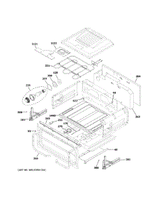 Upper Oven parts for Ge Gas Range PGS960YP1FS from AppliancePartsPros.com