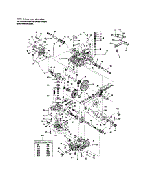Transmission-Tuff Torq K71e parts for Mtd Front-Engine Lawn Tractor PGT9500 from AppliancePartsPros.com
