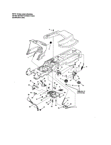 Controls parts for Mtd Front-Engine Lawn Tractor PGT9500 from AppliancePartsPros.com