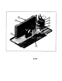 Unit Assembly parts for Friedrich Heating Cooling Combined Unit PH09R5RB from AppliancePartsPros.com