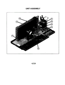 Unit Assembly parts for Friedrich Heating Cooling Combined Unit PH15K3CB from AppliancePartsPros.com
