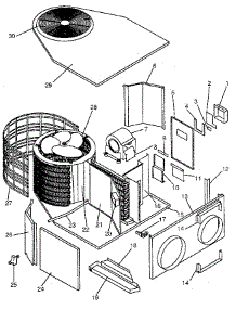 Non-Functional Replacement Parts parts for Icp Central Air Conditioner PH5024AKB2 from AppliancePartsPros.com