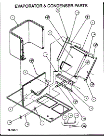Evaporator & Condenser Parts parts for Amana Air Handler PHA60B0002B/P1153907C from AppliancePartsPros.com