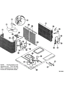 Inside View parts for Icp Heating Cooling Combined Unit PHAD60N1K1 from AppliancePartsPros.com