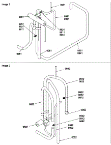 Reversing Valve Weldment parts for Amana Central Air Conditioner PHB24C02E/P1204501C from AppliancePartsPros.com