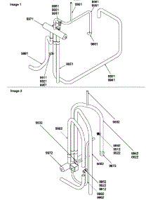 Reversing Valve Weldment parts for Amana Central Air Conditioner PHD24C02E/P1224301C from AppliancePartsPros.com