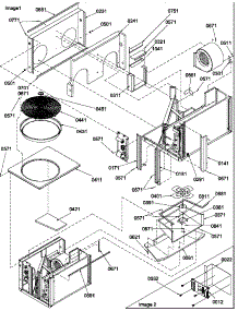 Internal Components parts for Amana Air Handler PHD48CO2E/P1224305C from AppliancePartsPros.com