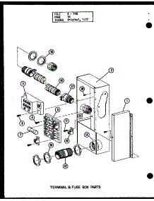 Terminal & Fuse Box Parts parts for Amana Furnace PHO5800-1A/P55600-18C from AppliancePartsPros.com
