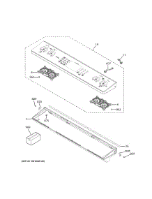 Control Panel parts for Ge Electric Range PHS930YPBFS from AppliancePartsPros.com