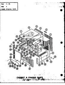 Cabinet & Chassis Parts (Pk2-1H / P54565-1C) (Pk2.5-1H / P54565-2C) (Pk3-1H / P54565-3C) parts for Amana Air Handler PK2.5-1H/P54565-2C from AppliancePartsPros.com