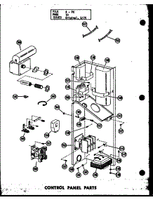 Control Panel Parts (Pk2.5-1H / P54565-12C) (Pk3-1H / P54565-15C) (Pke3-3H / P54565-7C) parts for Amana Air Handler PK4-1J/P54629-19C from AppliancePartsPros.com