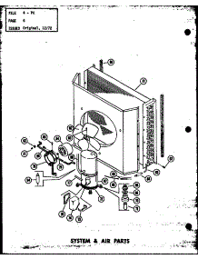 Systems & Air Parts (Pk2-1H / P54565-1C) (Pk2.5-1H / P54565-2C) (Pk3-1H / P54565-3C) parts for Amana Air Handler PK4-1J/P54629-1C from AppliancePartsPros.com