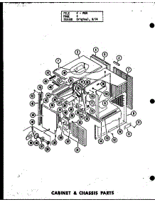 Cabinet & Chassis Parts (Pkm2.5-1J / P54565-14C) (Pkm3-1H / P54565-17C) parts for Amana Air Handler PKM2.5-1J/P55196-4C from AppliancePartsPros.com