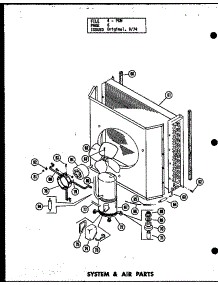 System & Air Parts (Pkm2.5-1J / P54565-14C) (Pkm3-1H / P54565-17C) parts for Amana Air Handler PKM3-1H/P55196-11C from AppliancePartsPros.com