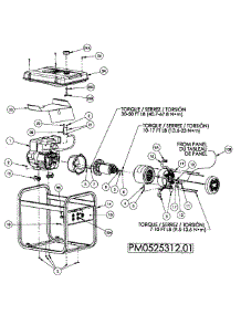 Main Assy parts for Coleman Generator PM0525312.01 from AppliancePartsPros.com