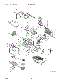Oven,Cabinet parts for Frigidaire Room Air Conditioner PMOS1980AFA from AppliancePartsPros.com