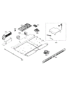Control Assy Top parts for Thermador Electric Wall Oven POD30201 from AppliancePartsPros.com