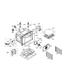 Top Oven parts for Thermador Electric Wall Oven POD30201 from AppliancePartsPros.com