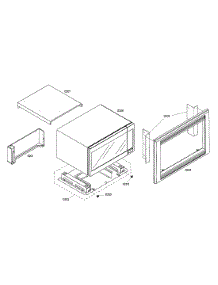 Microwave Mounting parts for Thermador Electric Wall Oven PODM301-01 from AppliancePartsPros.com