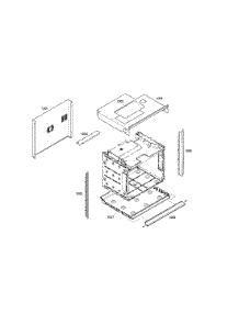 Mounting parts for Thermador Electric Wall Oven PODM301-01 from AppliancePartsPros.com
