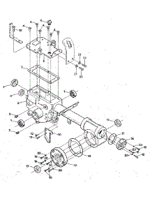 Transmission Housing, Covers, Seals, Gaskets & Plugs parts for Troy-Bilt Rear-Tine Tiller PONY SERIAL #S0242650 AND UP from AppliancePartsPros.com