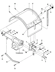 Hood, Bracket & Depth Regulator parts for Troy-Bilt Rear-Tine Tiller PONY SERIAL #S20312 AND UP from AppliancePartsPros.com