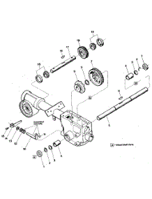 Wheel Shaft, Eccentric Shaft & Tiller Shaft Assemblies parts for Troy-Bilt Rear-Tine Tiller PONY SERIAL #S20312 AND UP from AppliancePartsPros.com