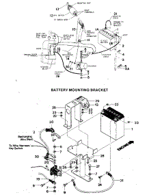 Electric Start Assembly parts for Troy-Bilt Rear-Tine Tiller PONY SERIAL #S20312 AND UP from AppliancePartsPros.com
