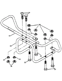 Bumper Attachment - Part #1875 parts for Troy-Bilt Rear-Tine Tiller PONY SERIAL #S20312 AND UP from AppliancePartsPros.com
