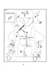 Electrical parts for Poulan Riding Mower & Tractor PP155A42-274430 from AppliancePartsPros.com