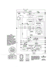 Schematic Diagram parts for Poulan Riding Mower & Tractor PP155A42-274430 from AppliancePartsPros.com
