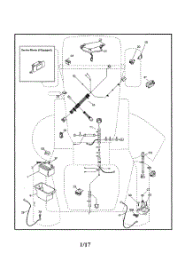 Electrical parts for Poulan Front-Engine Lawn Tractor PP155A42-96042018300 from AppliancePartsPros.com