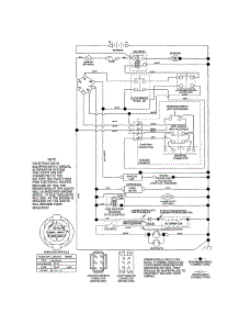 Schematic Diagram parts for Poulan Front-Engine Lawn Tractor PP155A42-96042018300 from AppliancePartsPros.com