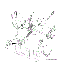 Mower Lift parts for Poulan Front-Engine Lawn Tractor PP175G42-96046007600 from AppliancePartsPros.com