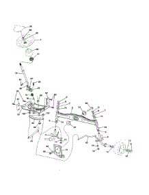 Steering parts for Poulan Front-Engine Lawn Tractor PP20VA46-96046007900 from AppliancePartsPros.com