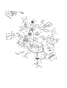 Mower Deck parts for Poulan Front-Engine Lawn Tractor PP20VA46-96046007900 from AppliancePartsPros.com