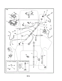 Electrical parts for Poulan Front-Engine Lawn Tractor PP24KA54-96042019300 from AppliancePartsPros.com
